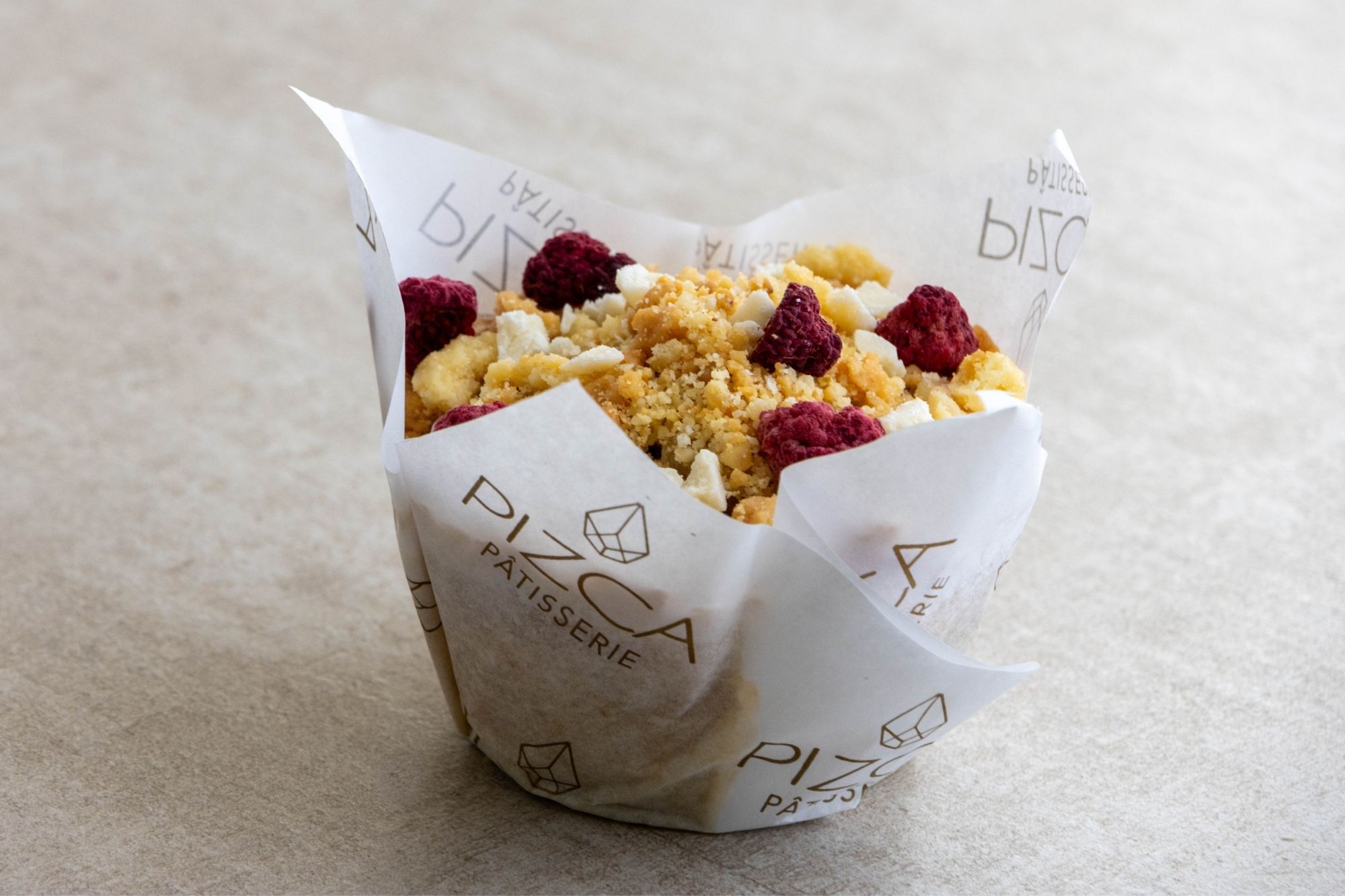 MUFFIN DE FRAMBUESA PIZCA