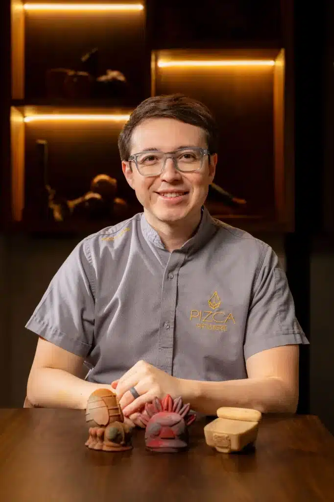 Chef Ronald García en Pizca patisserie