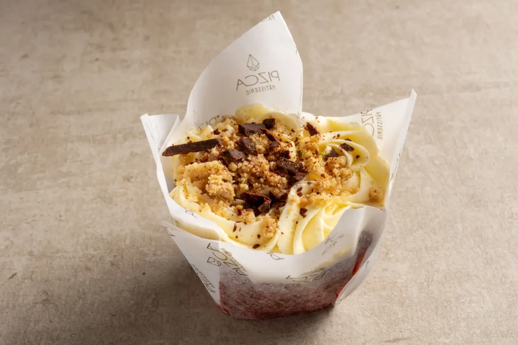 MUFFIN DE RED VELVET PIZCA